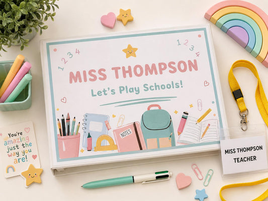 Personalised Let’s Play School Box