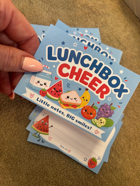 Lunchbox Notes for Kids | 30 Pack Positive Affirmation Cards
