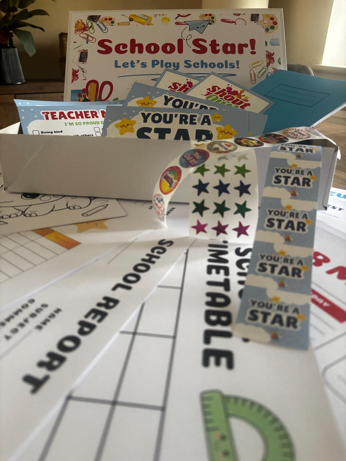 School Star! Let’s Play School Box