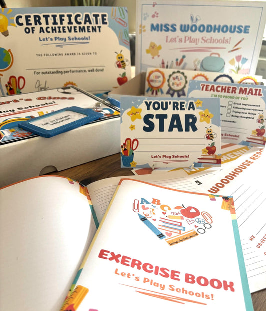 Personalised Let’s Play School Box