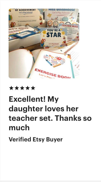 School Star! Let’s Play School Box