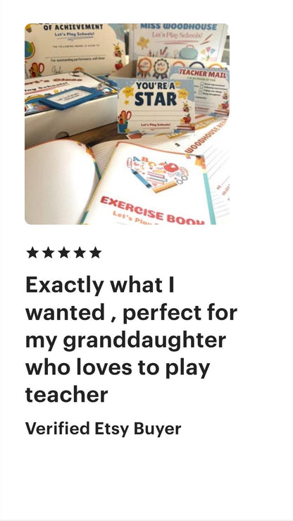 School Star! Let’s Play School Box