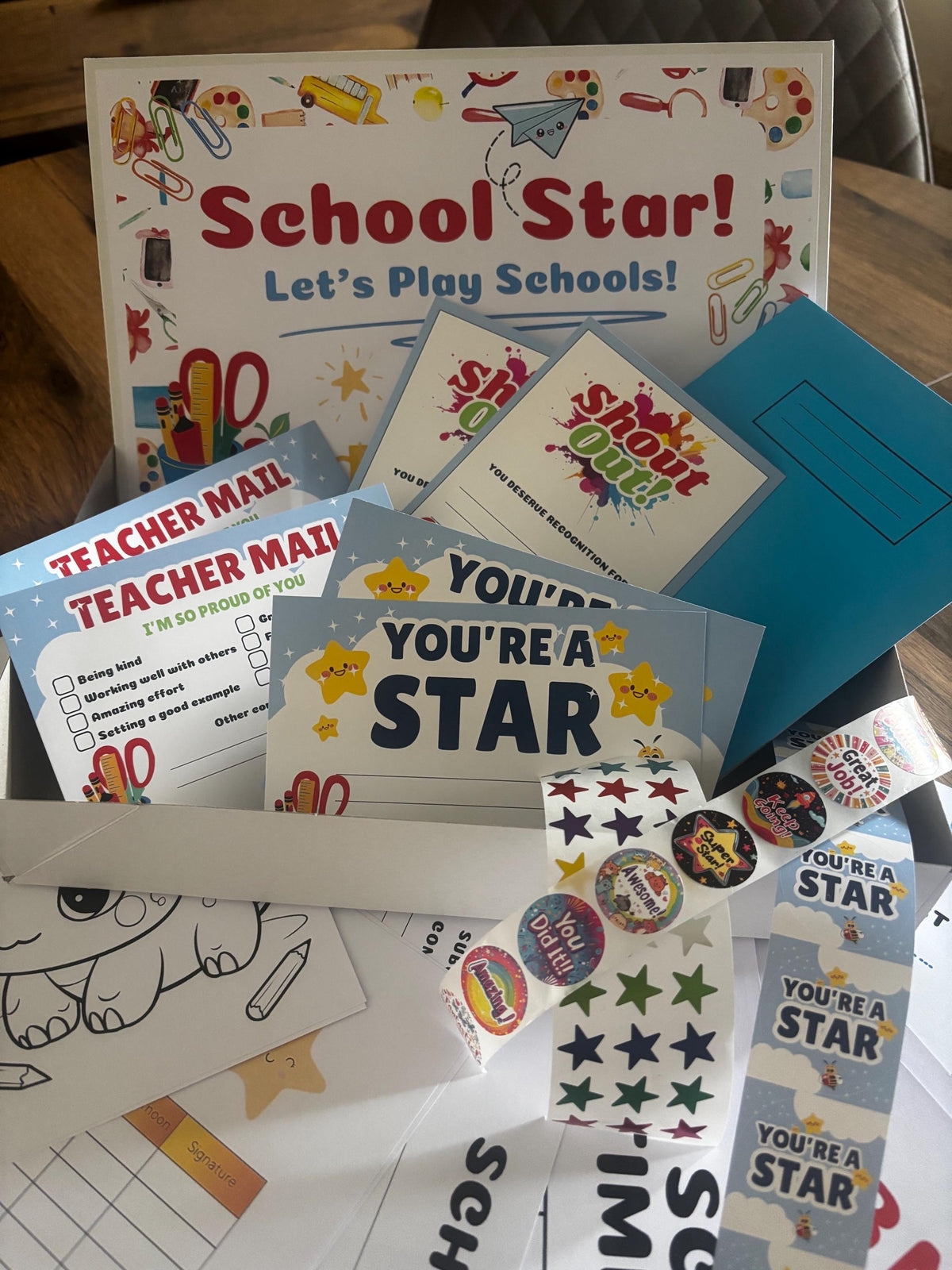 School Star! Let’s Play School Box